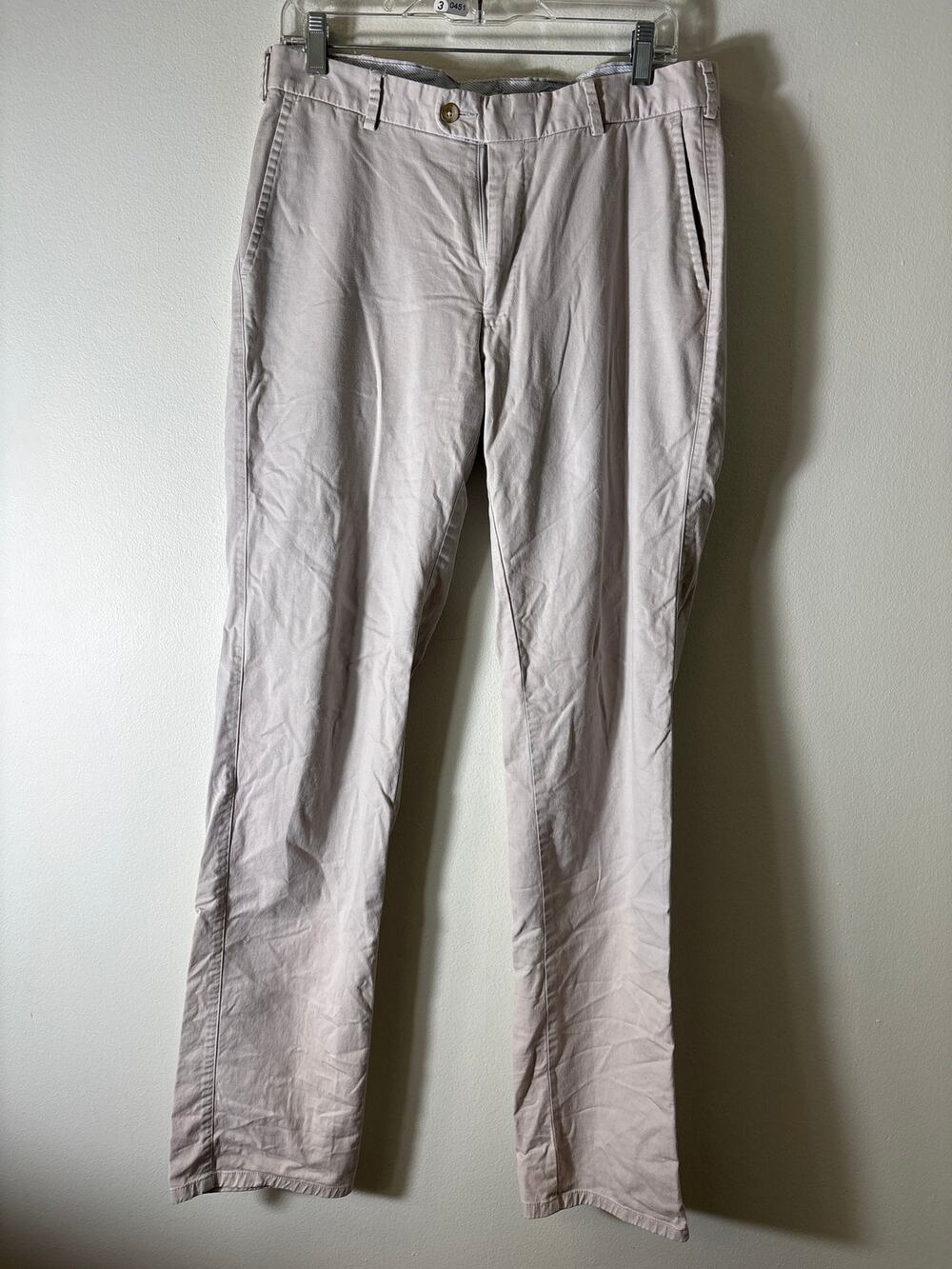 Mens Peter Millar Stone Tab Front Pants Sz 33